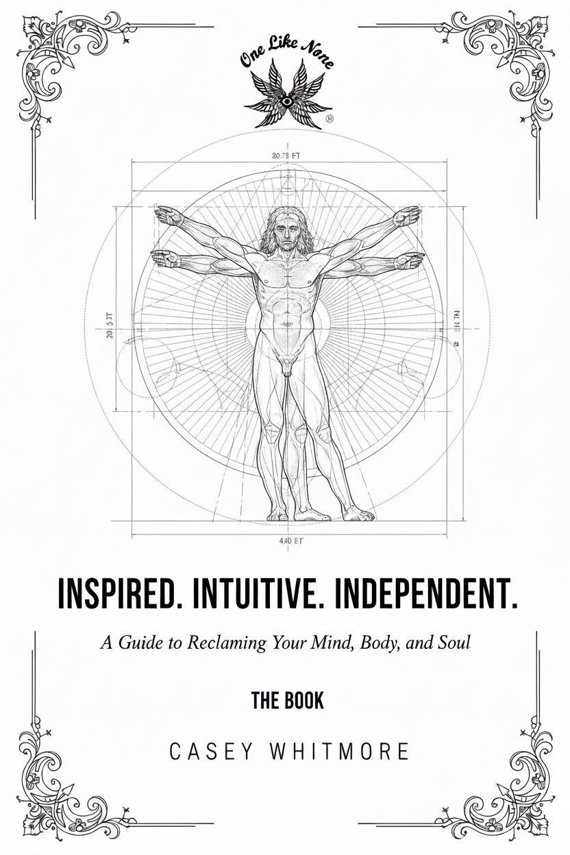 Inspired. Intuitive. Independent. — The Book Cover