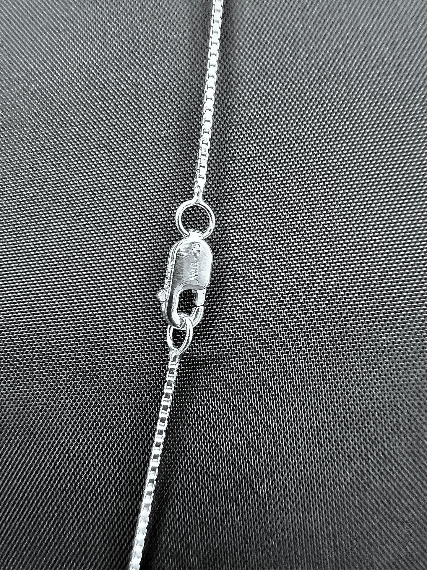 Blue Kyanite Pendant Necklace on 20" Silver Chain