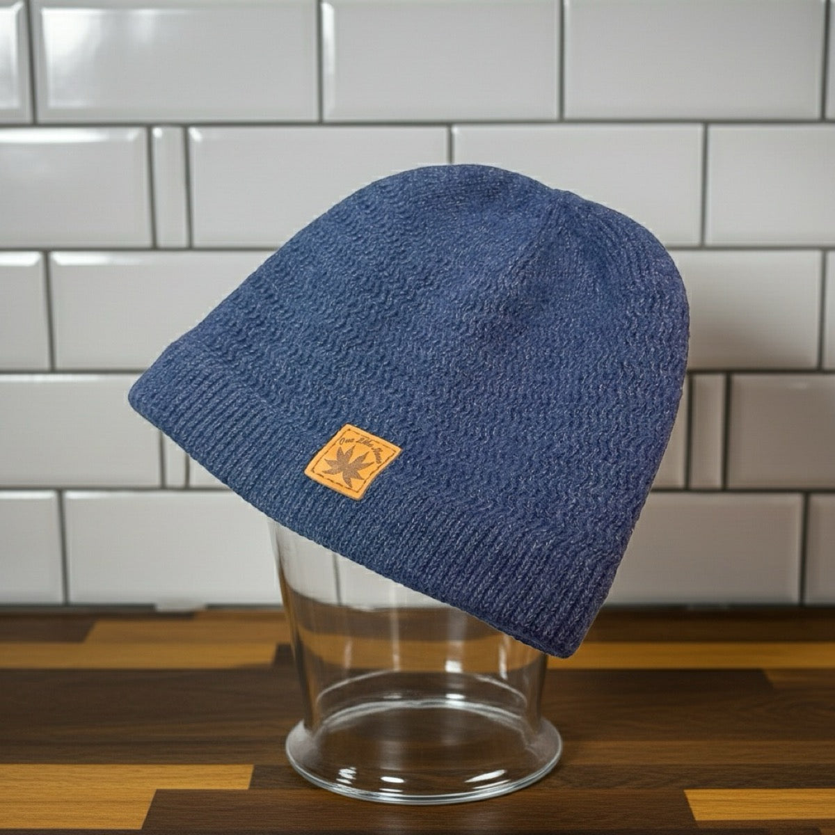 One Like None blue beanie — built for those who move different"