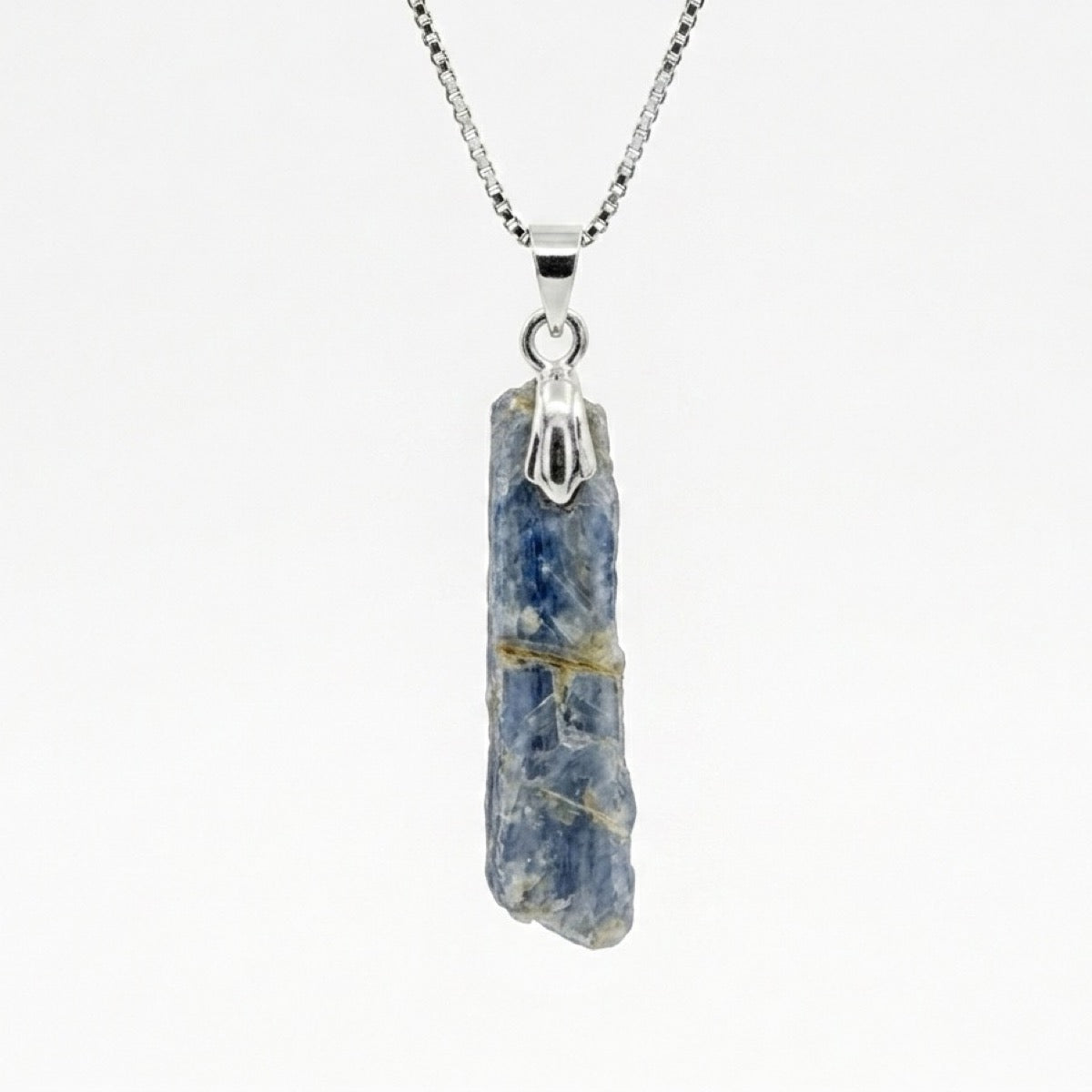 "One Like None blue kyanite woman's chain clarity spiritual jewelry"