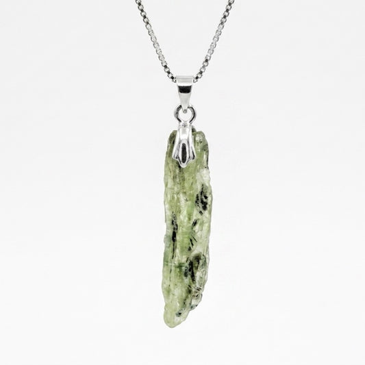 "One Like None women's chain spiritual jewelry green kyanite"