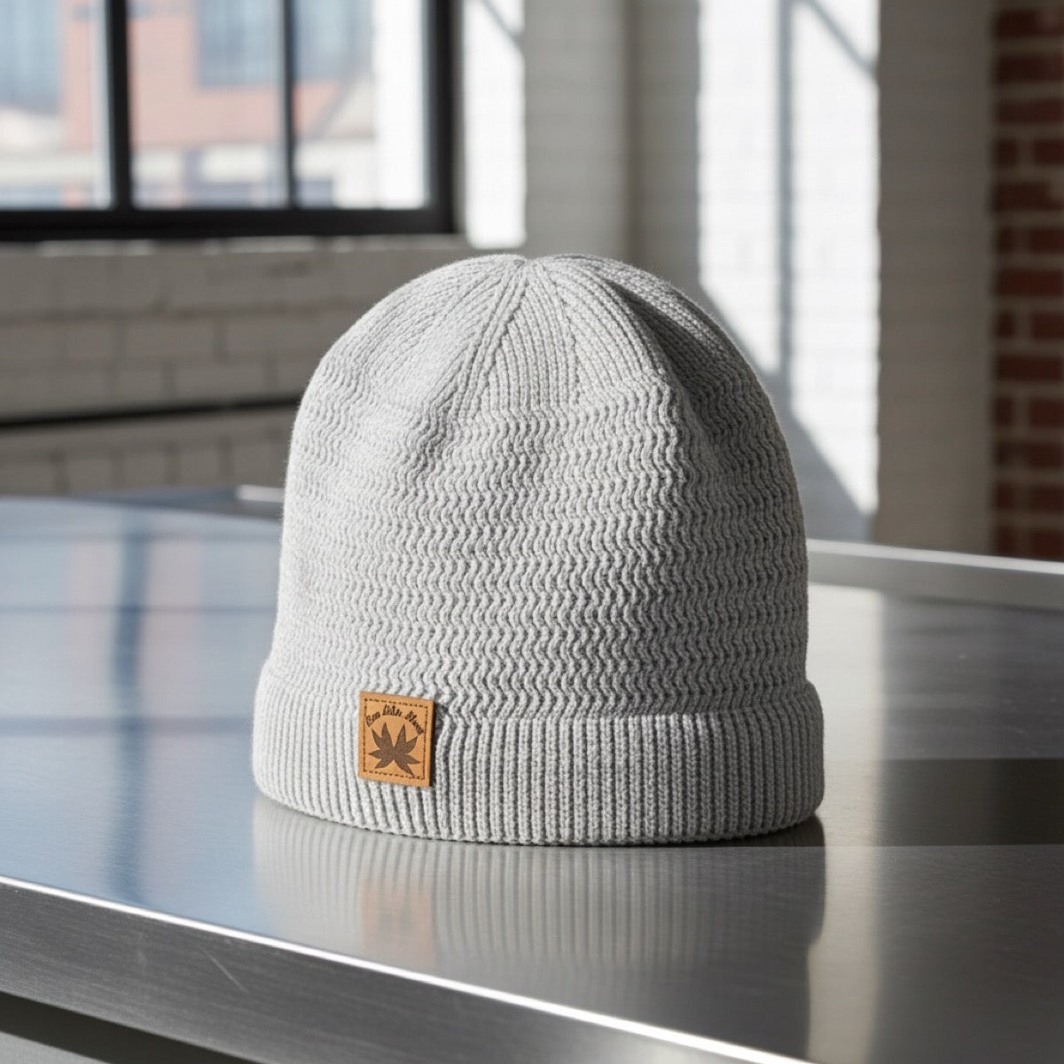 "One Like None grey beanie"