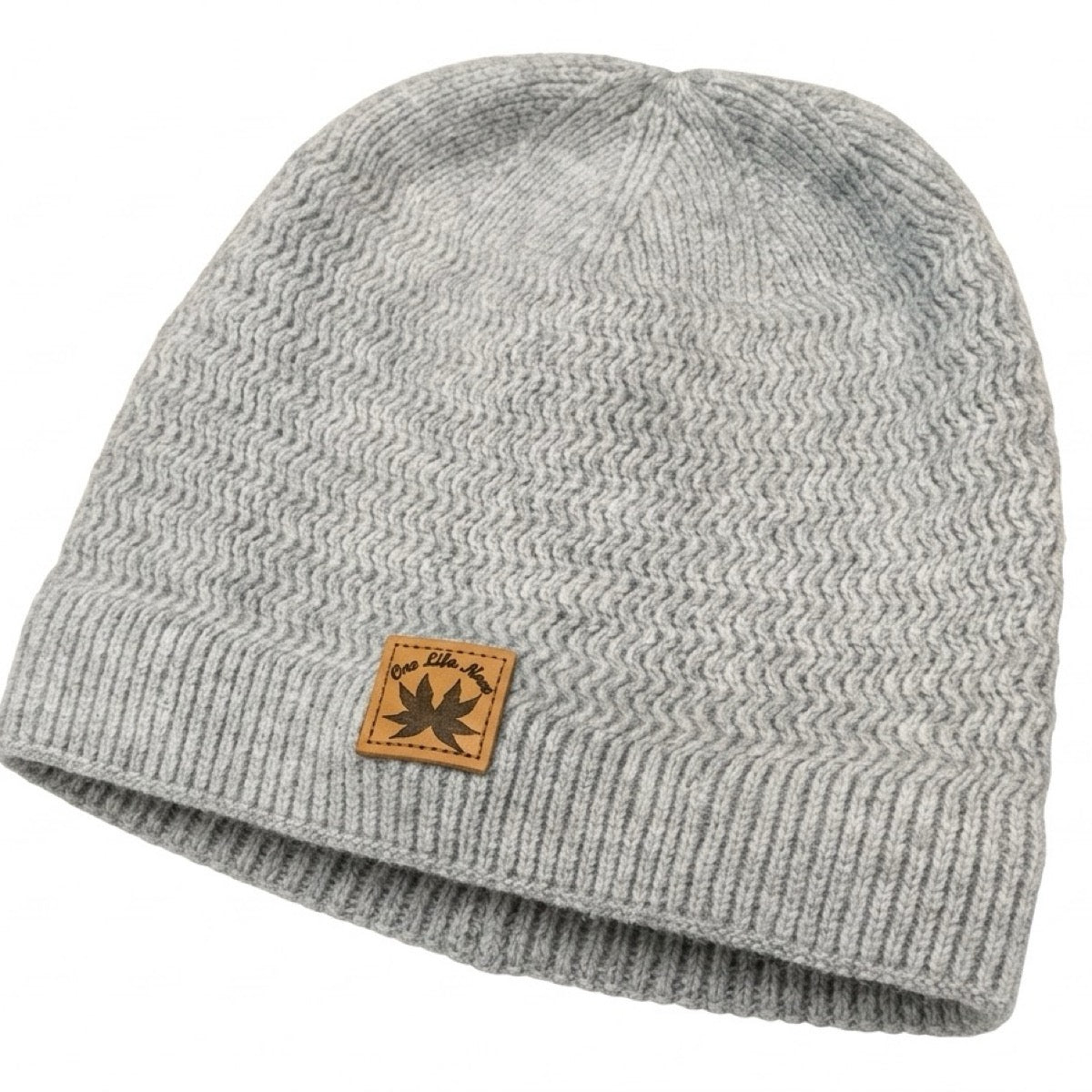 "One Like None grey beanie unisex"