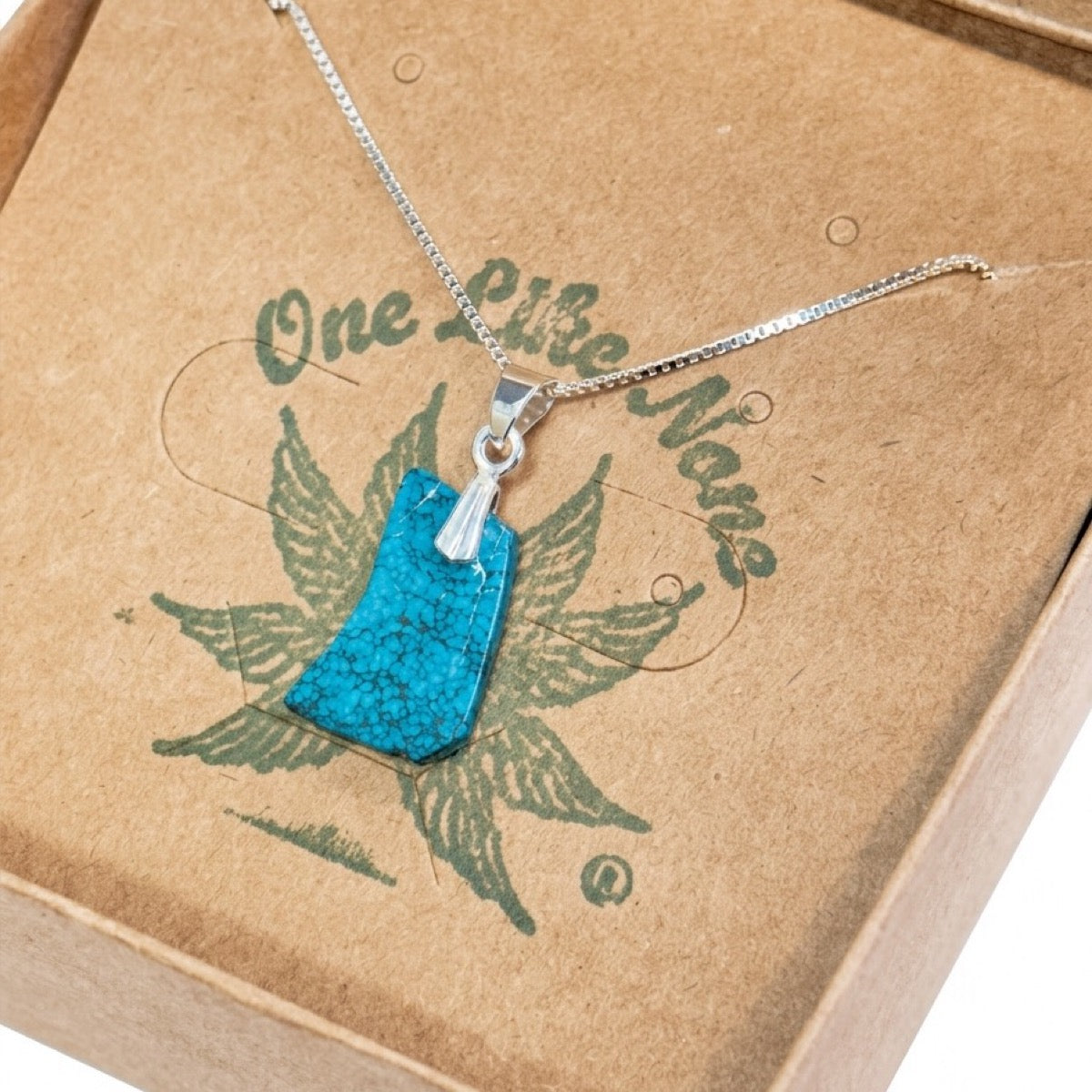 "One Like None spiritual jewelry woman's chain turquoise"